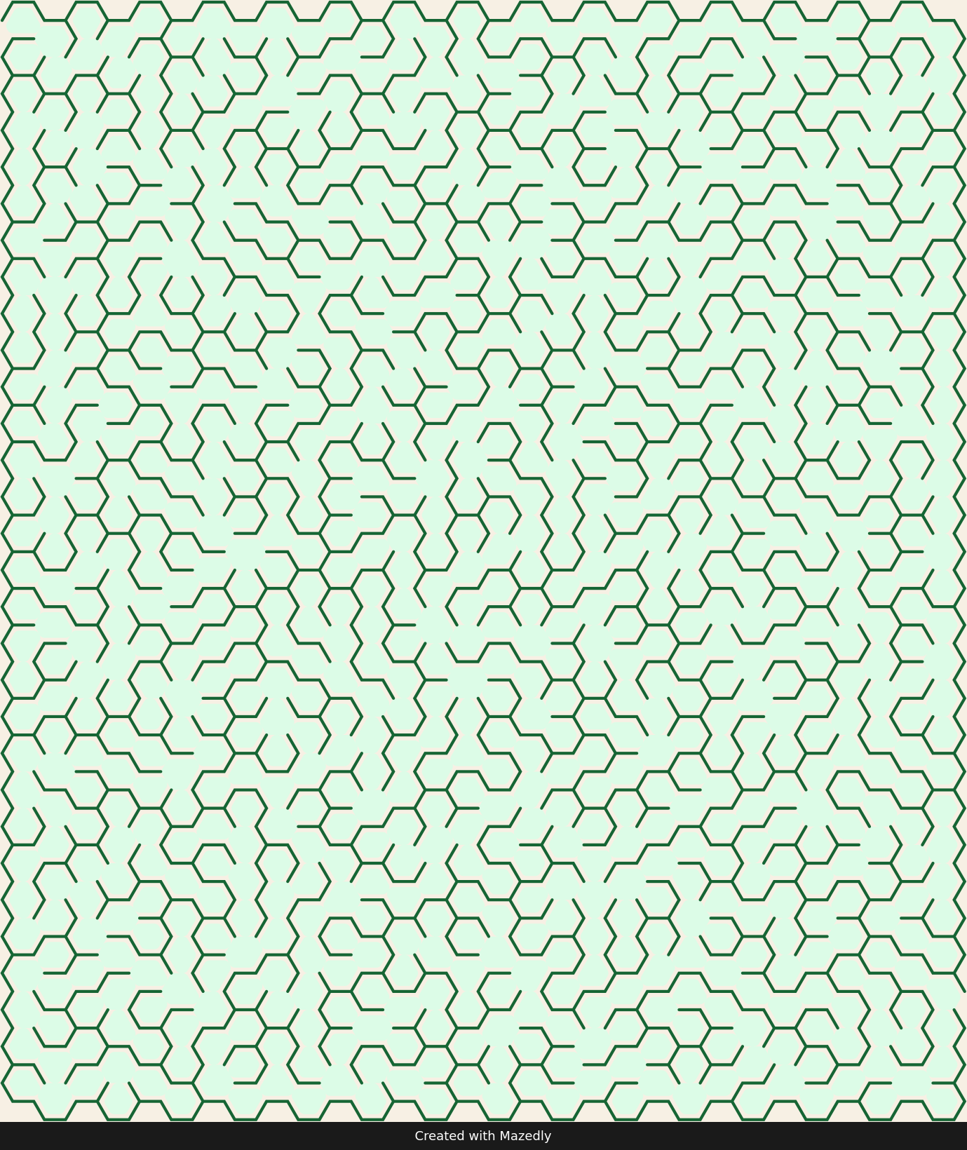 Hex-flat — Forest Trail