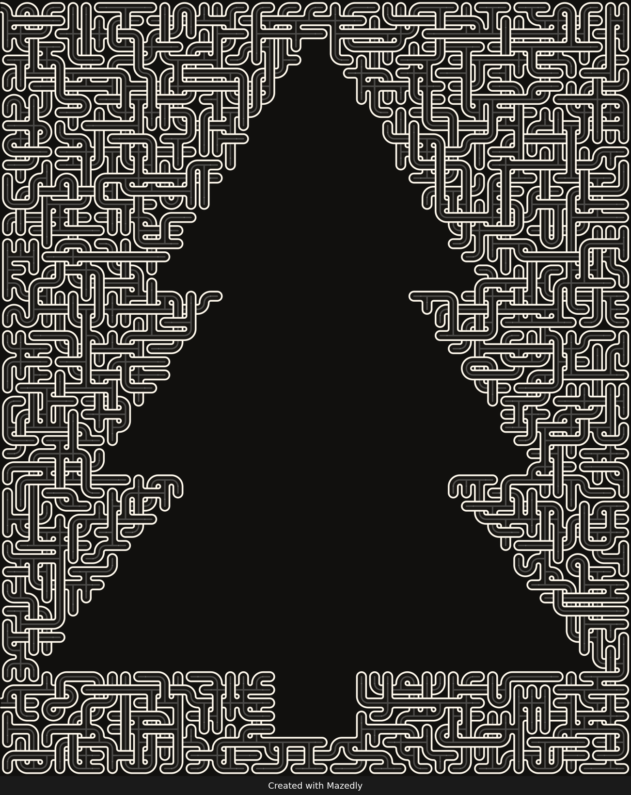 Pine Tree (Inverted) — Graphite