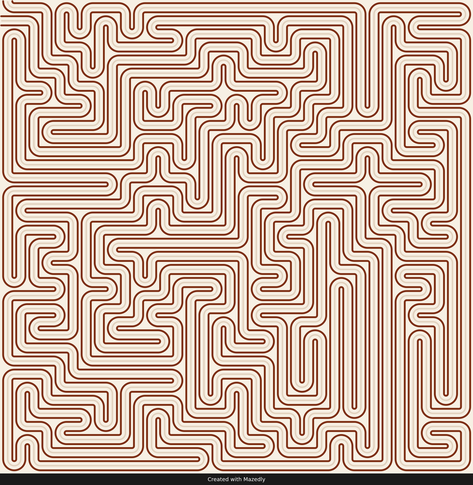 Labyrinth square — Parchment Atlas