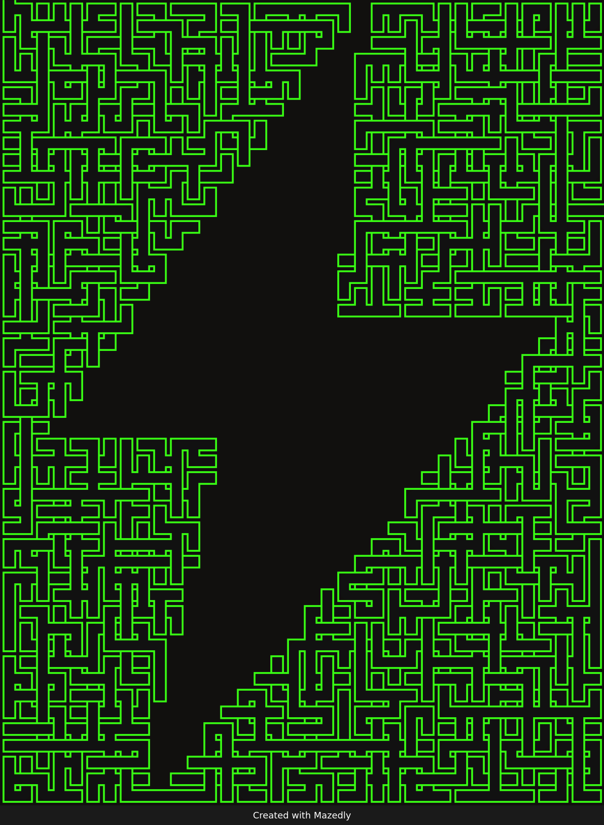 Lightning Bolt (Inverted) — Neon Lime