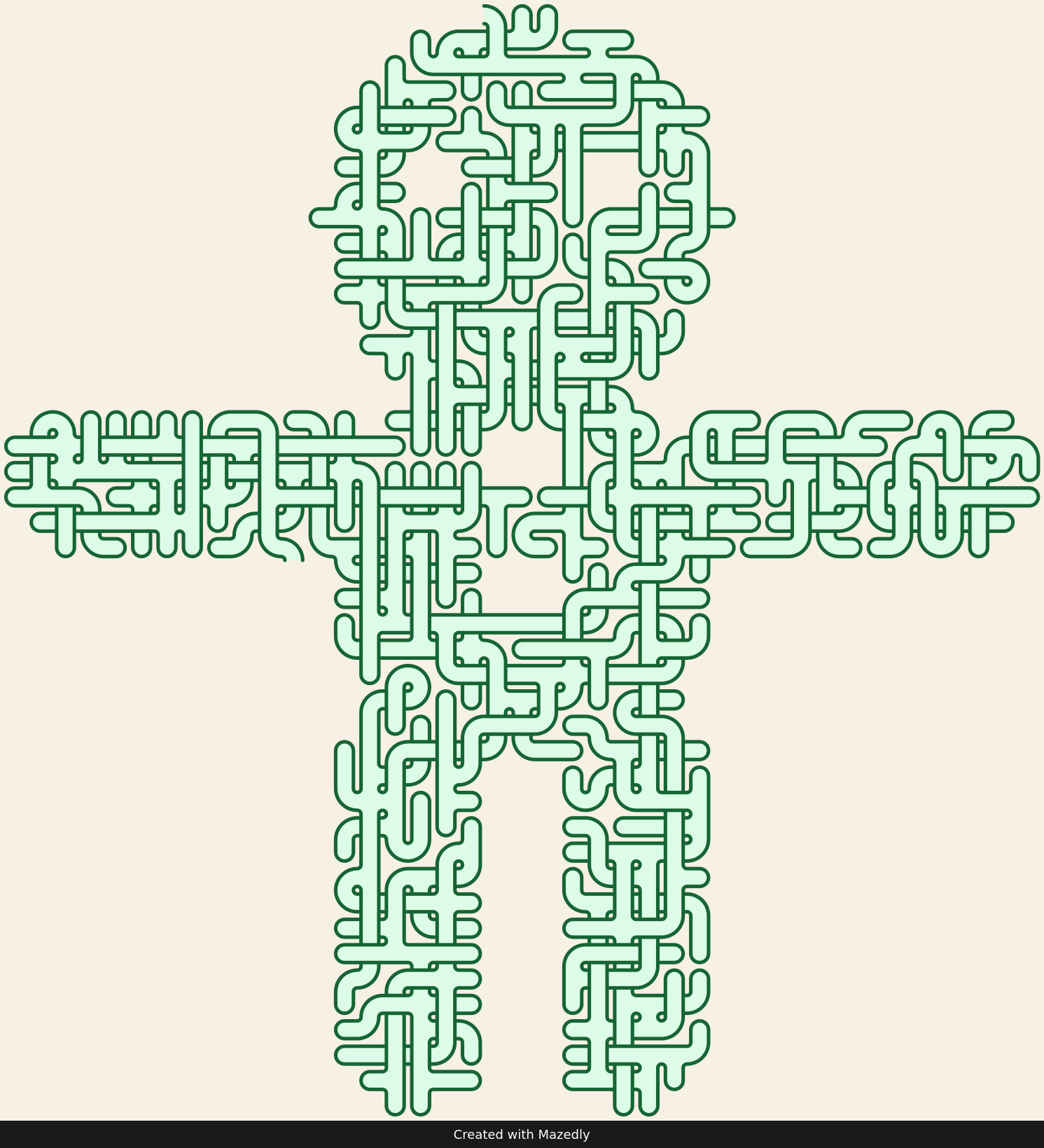 Gingerbread Man — Forest Trail