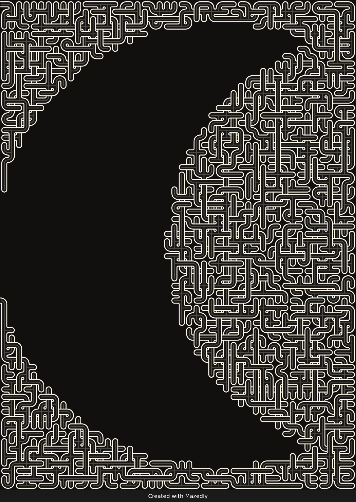 Crescent Moon (Inverted) — Graphite