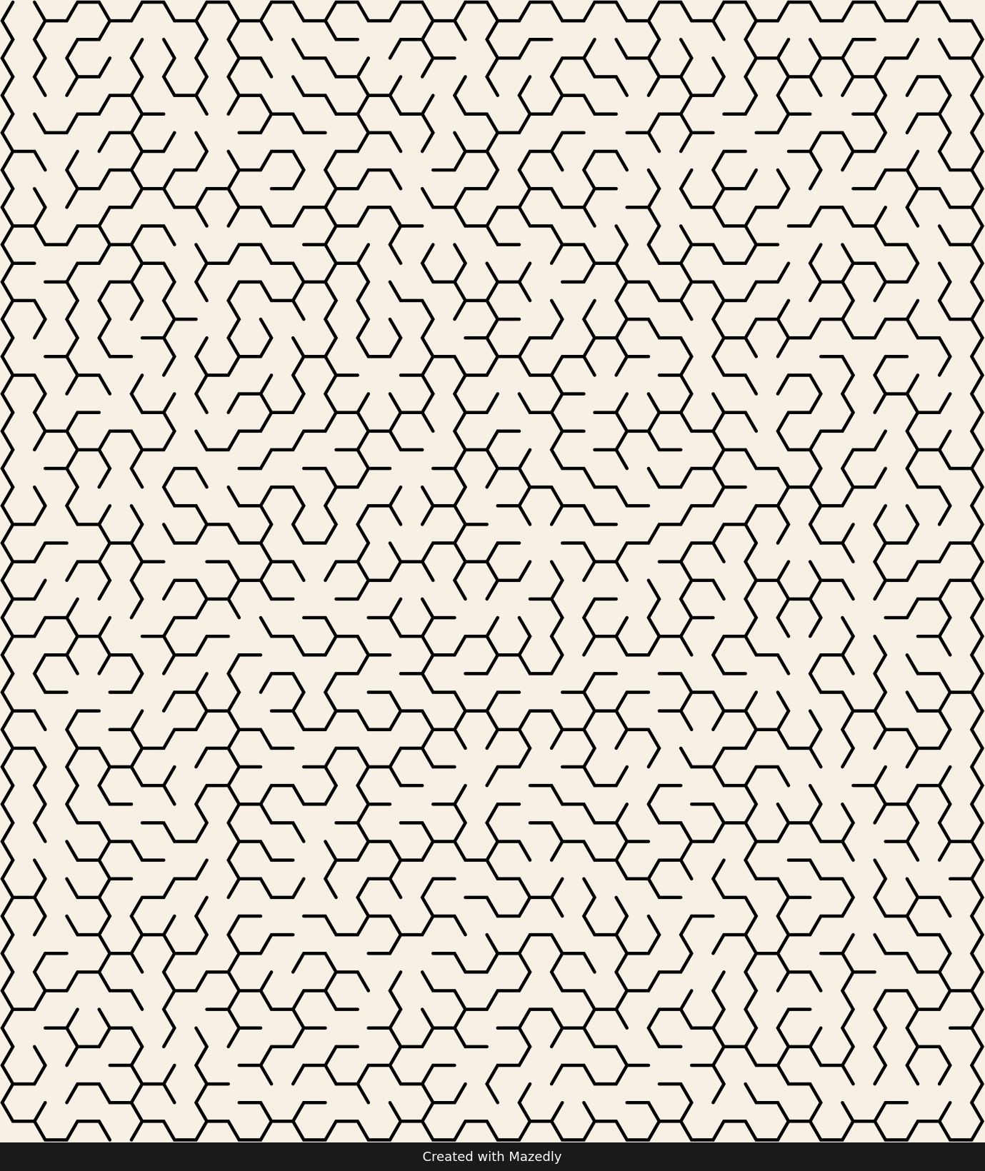 Hex-flat — Classic Ink
