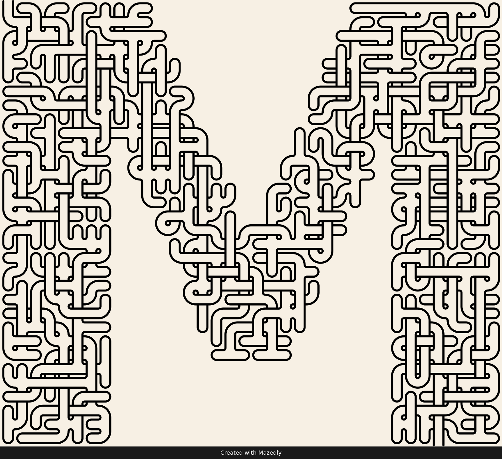 Letter M — Classic Ink